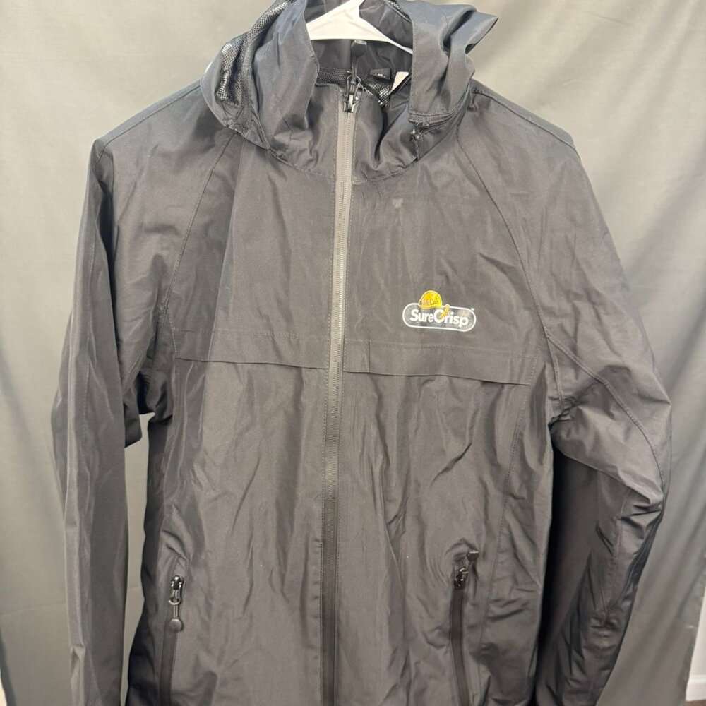 McCain SureCrisp Black Windbreaker Jacket – Men’s Medium